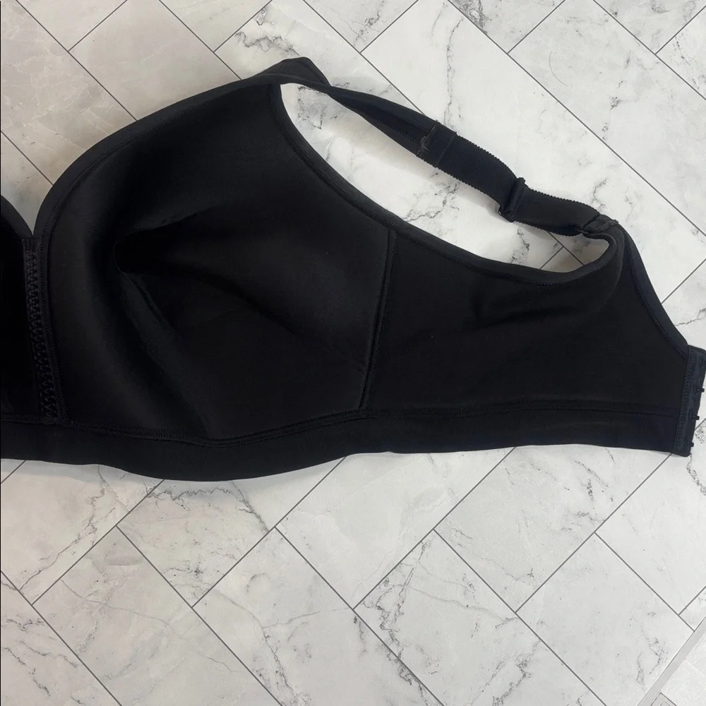 NWOT Cacique Lane Bryant Womens T-Shirt Bra Black Lightly Lined NO WIRE 42DDD